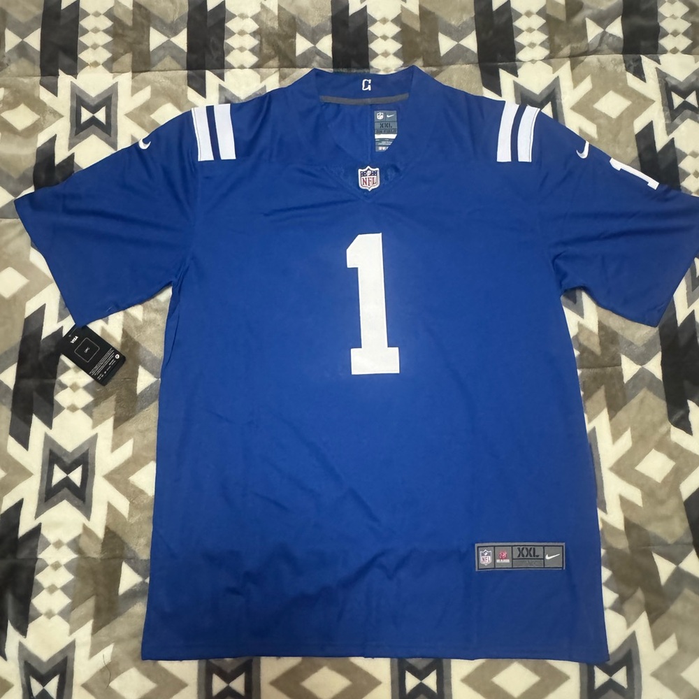 Sauce Gardner Indianapolis Colts Stitched Jersey - Picture 10 of 12